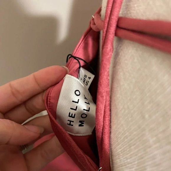 NWT!! Hello Molly - IF THE GOWN FITS DRESS - ROSE - Size Small / US 4 - Picture 12 of 12